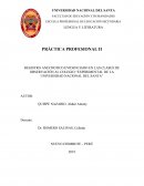 REGISTRO ANÉCDOTICO EVIDENCIADO EN LAS CLASES DE OBSERVACIÓN AL COLEGIO “EXPERIMENTAL DE LA UNIVERSIDAD NACIONAL DEL SANTA”