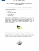 EQUIPO DE SEGURIDAD INDUSTRIAL A UTILIZAR SEGÚN ESTUDIO DE IMPACTO AMBIENTAL