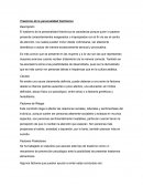 Trastorno de la personalidad histriónica