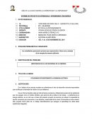 INFORME DE PROYECTO DE APRENDIZAJE “APRENDIENDO CON ENERGIA