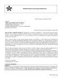 Informe mensual de actividades