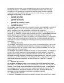 Estrategias de Operaciones