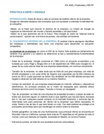 ANÁLISIS INTERNO GOOGLE. Página 1
