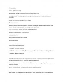 ITIL Foundation. Página 1