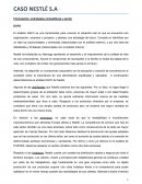 CASO NESTLÉ S.A Formulación, estrategias competitivas y sector