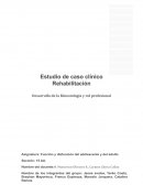 Caso clínico traumatismo