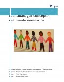 Identidad ¿un concepto realmente necesario?