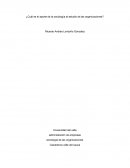 Aporte de la sociologia a las organizaciones