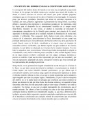 CONCEPCIÓN DEL HOMBRE EN BASE AL POSITIVISMO