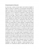 El desarrollo global de la Educación