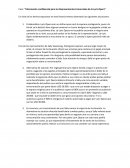 Caso: “Información confidencial para los Representantes Comerciales de la Lyric Opera”