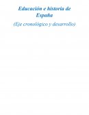 Educación e historia de España. Teoría y política de la educación