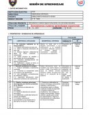 Sesión de aprendizaje. Demostramos nuestros aprendizajes exponiendo