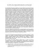 EL PAPEL DE LA FAMILIA MEXICANA EN LA ACTUALIDAD