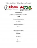 Administracion de empresas. Análisis “Director desordenado”