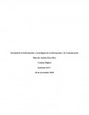 Sociedad de la Información y tecnologías de la información y la Comunicación