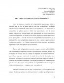 Caso legitimidad de la gobernanza global