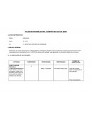 Plan de comite de salud