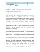 Caracterizando el cambio social en el contexto de la globalización