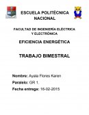 Ahorro de energía eléctrica