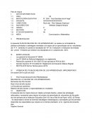 PLAN DE MEJORA DE LOS APRENDIZAJES