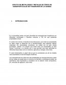 EFECTO DE METALOIDES Y METALES DE ÓXIDO DE NANOPARTICULAS DE FUSARIOSIS DE LA SANDIA