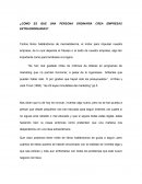 Como una persona ordinaria crea epresas extraordinarias