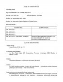 GUIA DE OBSERVACION Empresa: Bimbo