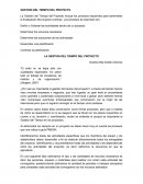 GESTION DEL TIEMPO DEL PROYECTO