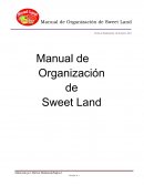 Manual de Organización de Sweet Land