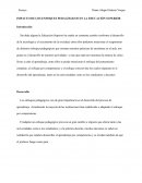 IMPACTO DE LOS ENFOQUES PEDAGÓGICOS EN LA EDUCACIÓN SUPERIOR