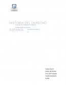 Historia del derecho español