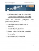 Análisis Filosófico de la Educación