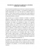 FUNCIONES DE LA INDUSTRIA EN ALIMENTOS EN LA SEGURIDAD ALIMENTARIA Y NUTRICIONAL