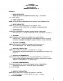 GLOSARIO LENGUA CASTELLANA