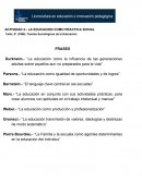 LA EDUCACION COMO PRACTICA SOCIAL