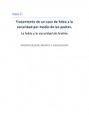 FOBIA A LA OSCURIDAD