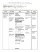 Planificación anual curso Moral y Ética Profesional