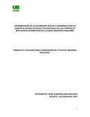 DETERMINACIÓN DE LA FACTIBILIDAD TÉCNICA Y ECONÓMICA PARA LA COMERCIALIZACIÓN DE PRODUCTOS DERIVADOS DE UNA EMPRESA DE RECICLADO DE NEUMÁTICOS EN LA CUARTA REGIÓN DE COQUIMBO