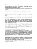 Planeación de preescolar. Situación didáctica: vamos de compras a la tiendita de la esquina