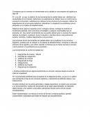 Analisis tecnicas de mejora de calidad