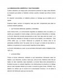 LA COMUNICACIÓN LINGÜÍSTICA Y SUS FUNCIONES