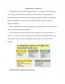 Administracion del siglo XXI