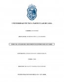 ANÁLISIS DEL CRECIMIENTO ECONÓMICO DEL ECUADOR