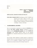 AUTORIZACION PARA DISPONER BIENES DE INCAPAZ