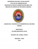 PLAN DE ACCION / PLAN DE MEJORA. PROBLEMA DE DESEMPEÑO