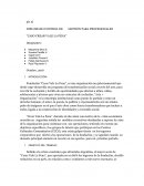 DIPLOMADO CONTROL DE GESTIÓN PARA PROFESIONALES “CASO CREAR VALE LA PENA”