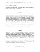 ARGENTOMETRÍA Preparación, estandarización y Uso de una Solución de Nitrato de Plata