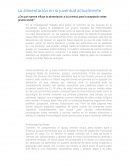 ¿De qué manera influye la alimentación a la juventud para la aceptación antes grupos social?