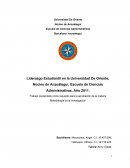 Liderazgo Estudiantil en la Universidad De Oriente, Núcleo de Anzoátegui